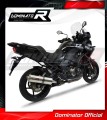 scarico silenziatore DOMINATOR omologato OVAL adatto alla moto VERSYS 1000 2019 - 2024 3
