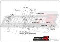 scarico silenziatore DOMINATOR omologato GP adatto alla moto VERSYS 1000 2019 - 2024 6