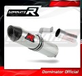 exhaust muffler DOMINATOR HP2 fits to Triumph STREET TRIPLE 765 S R RS 2017  2019 2