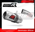 scarico silenziatore DOMINATOR GP adatto alla moto Kawasaki NINJA 125 Z125 2019 - 2023 2