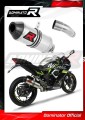 scarico silenziatore DOMINATOR HP3 adatto alla moto Kawasaki NINJA 125 Z125 2019 - 2023