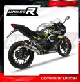 scarico silenziatore DOMINATOR HP3 adatto alla moto Kawasaki NINJA 125 Z125 2019 - 2023 3