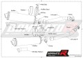 Z1000 Z 1000 EXHAUST Homologated Homologation Kawasaki Muffler Auspuff Sportauspuff Silencer Echappement Silencieux Scarico Scarichi Escape Wydech Tłumik OVAL 2003 - 2006 DOMINATOR 3
