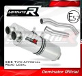 scarico silenziatore DOMINATOR omologato OVAL adatto alla moto Z1000 2007 - 2009