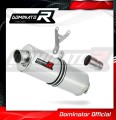 scarico silenziatore DOMINATOR ovale adatto alla moto Piaggio MP3 500 2008 - 2022 2
