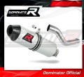 scarico silenziatore DOMINATOR MX2 adatto alla moto Suzuki DR 350 1990 - 1999 2