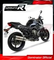 impianto di scarico completo con silenziatore DOMINATOR Full System HP1 adatto alla moto Yamaha XJ 6N S F 2009 - 2016 3