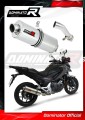 scarico silenziatore DOMINATOR ovale adatto alla moto Honda NC 700 / 750 X 2012 - 2020