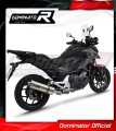 scarico silenziatore DOMINATOR ovale adatto alla moto Honda NC 700 / 750 X 2012 - 2020 3