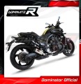 scarico silenziatore DOMINATOR GP adatto alla moto Yamaha V MAX 1700 2009 - 2019 2