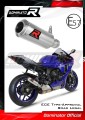 YZF R1 R1M 1000 RN65 Homologated EXHAUST Yamaha Muffler Auspuff Sportauspuff Silencer Echappement Silencieux Scarico Scarichi Escape Wydech Tłumik GP 2020 - 2021 ECE Type approval DOMINATOR