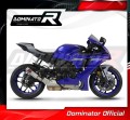 YZF R1 R1M 1000 RN65 Homologated EXHAUST Yamaha Muffler Auspuff Sportauspuff Silencer Echappement Silencieux Scarico Scarichi Escape Wydech Tłumik GP 2020 - 2021 ECE Type approval DOMINATOR 3