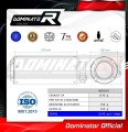 YZF R1 R1M 1000 RN65 Homologated EXHAUST Yamaha Muffler Auspuff Sportauspuff Silencer Echappement Silencieux Scarico Scarichi Escape Wydech Tłumik GP 2020 - 2021 ECE Type approval DOMINATOR 4