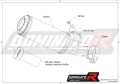 YZF R1 R1M 1000 RN65 Homologated EXHAUST Yamaha Muffler Auspuff Sportauspuff Silencer Echappement Silencieux Scarico Scarichi Escape Wydech Tłumik GP 2020 - 2021 ECE Type approval DOMINATOR 5