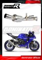 YZF R1 R1M 1000 RN65 Exhaust YAMAHA Cat Eliminator Catalyst Catalytic Converter Linkpipe Decat DE-CAT EX Downpipe 2020 - 2021 DOMINATOR