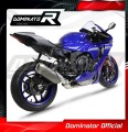 decat mid muffler DOMINATOR Mid Pipe fits to YZF R1 1000 2020  2022 3