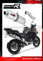 scarico silenziatore DOMINATOR ovale adatto alla moto Benelli TRK 502 X 2018 - 2021