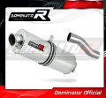 scarico silenziatore DOMINATOR ovale adatto alla moto Benelli TRK 502 X 2018 - 2021 2