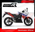 complete exhaust system with muffler DOMINATOR Full System GP fits to Honda CBR 150 R 2011  2016 4