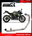collettore di scarico DOMINATOR  adatto alla moto Ninja 125 / Z125 2019 - 2023
