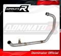 collettore di scarico DOMINATOR  adatto alla moto Ninja 125 / Z125 2019 - 2023 2