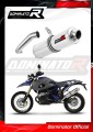 scarico silenziatore DOMINATOR rotondo adatto alla moto BMW HP2 Enduro 2004 - 2007