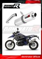 scarico silenziatore DOMINATOR ovale adatto alla moto BMW HP2 Enduro 2004 - 2007