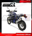 scarico silenziatore DOMINATOR ovale adatto alla moto BMW HP2 Enduro 2004 - 2007 3