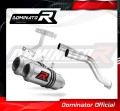 scarico silenziatore DOMINATOR GP adatto alla moto Yamaha FZ6 2004 - 2010 2