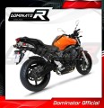 scarico silenziatore DOMINATOR GP1 adatto alla moto Yamaha FZ6 2006 - 2010 6