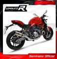 exhaust muffler DOMINATOR HP1 fits to Ducati MONSTER 821 2018  2021 3