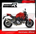 scarico silenziatore DOMINATOR HP1 adatto alla moto Ducati MONSTER 821 2018 - 2021 4