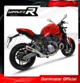 scarico silenziatore DOMINATOR GP adatto alla moto Ducati MONSTER 821 2018 - 2021 3