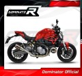 scarico silenziatore DOMINATOR GP adatto alla moto Ducati MONSTER 821 2018 - 2021 4