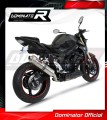 scarico silenziatore DOMINATOR rotondo adatto alla moto Suzuki GSR 750 2011 - 2016 3