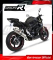 scarico silenziatore DOMINATOR ovale adatto alla moto Suzuki GSR 750 2011 - 2016 3