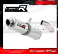 scarico silenziatore DOMINATOR rotondo adatto alla moto Yamaha FZ1 FAZER 1000 2006 - 2015 2