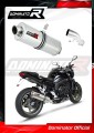 scarico silenziatore DOMINATOR ovale adatto alla moto Yamaha FZ1 FAZER 1000 2006 - 2015