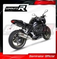 scarico silenziatore DOMINATOR omologato OVAL adatto alla moto YAMAHA FZ1 1000 FAZER 2006 - 2015 3