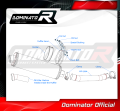 scarico silenziatore DOMINATOR omologato OVAL adatto alla moto YZF 600R Thundercat 1996 - 2006 6