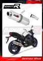 scarico silenziatore DOMINATOR ovale adatto alla moto Yamaha FZ8 FAZER 2010 - 2016 2