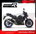 scarico silenziatore DOMINATOR ovale adatto alla moto Yamaha FZ8 FAZER 2010 - 2016 5