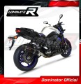 scarico silenziatore DOMINATOR HP1 nero adatto alla moto Yamaha FZ8 FAZER 2010 - 2016 2