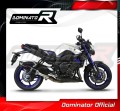 scarico silenziatore DOMINATOR HP1 nero adatto alla moto Yamaha FZ8 FAZER 2010 - 2016 3