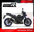 exhaust muffler DOMINATOR GP BLACK fits to Yamaha FZ8 FAZER 2010  2016 3