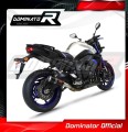 wydech tłumik DOMINATOR Homologowany GP CZARNY pasujący do motocykla FZ 8 N / FZ8 S FAZER 2010 - 2016 2
