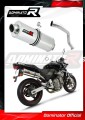scarico silenziatore DOMINATOR ovale adatto alla moto Honda CB 600F HORNET 1998 - 2002