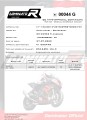 exhaust muffler DOMINATOR homologated road legal OV fits to Suzuki DL 1050 VStrom / XT 2020  2024 6