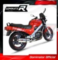 wydech tłumik DOMINATOR Owalny pasujący do motocykla Honda NTV 650 REVERE 1988 - 1997 3