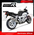 scarico silenziatore DOMINATOR rotondo adatto alla moto BMW K1200R 2005 - 2009 2